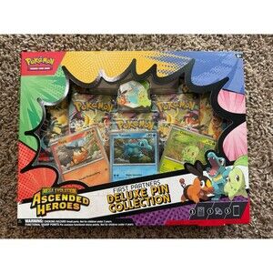Pokemon Ascended Heroes ME First Partners Deluxe Pin Collection